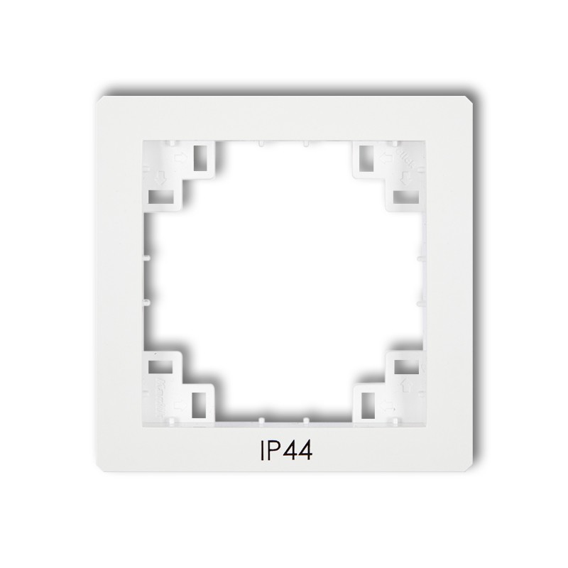 The intermediate frame for switches IP44