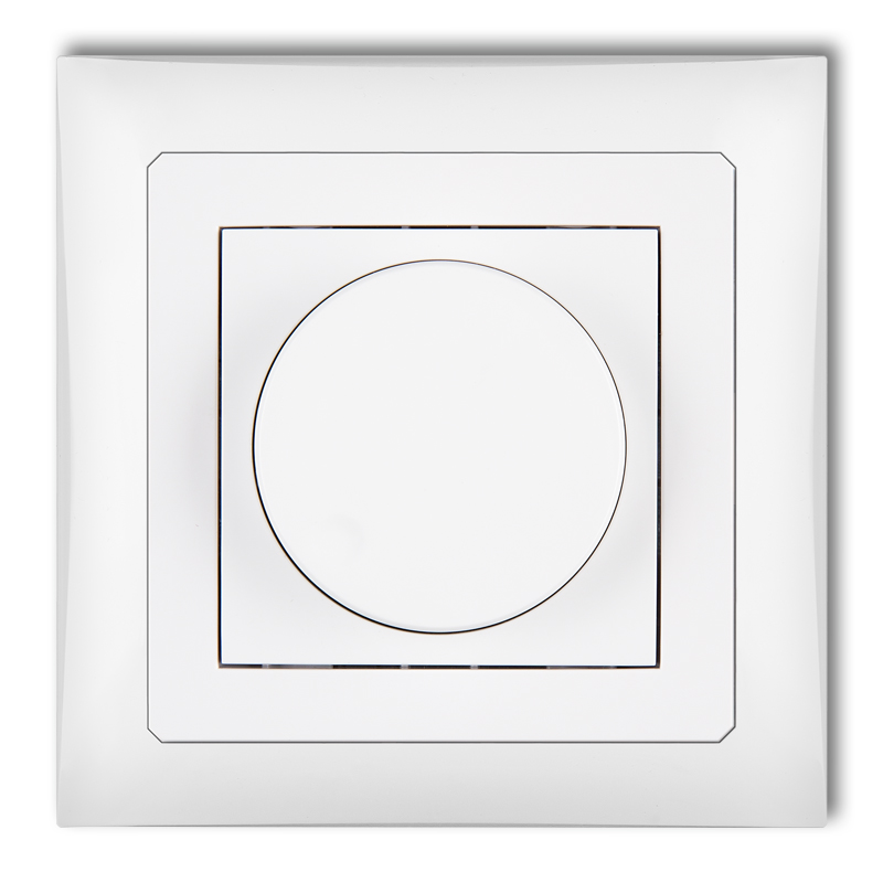 Electronic dimmer push-rotary