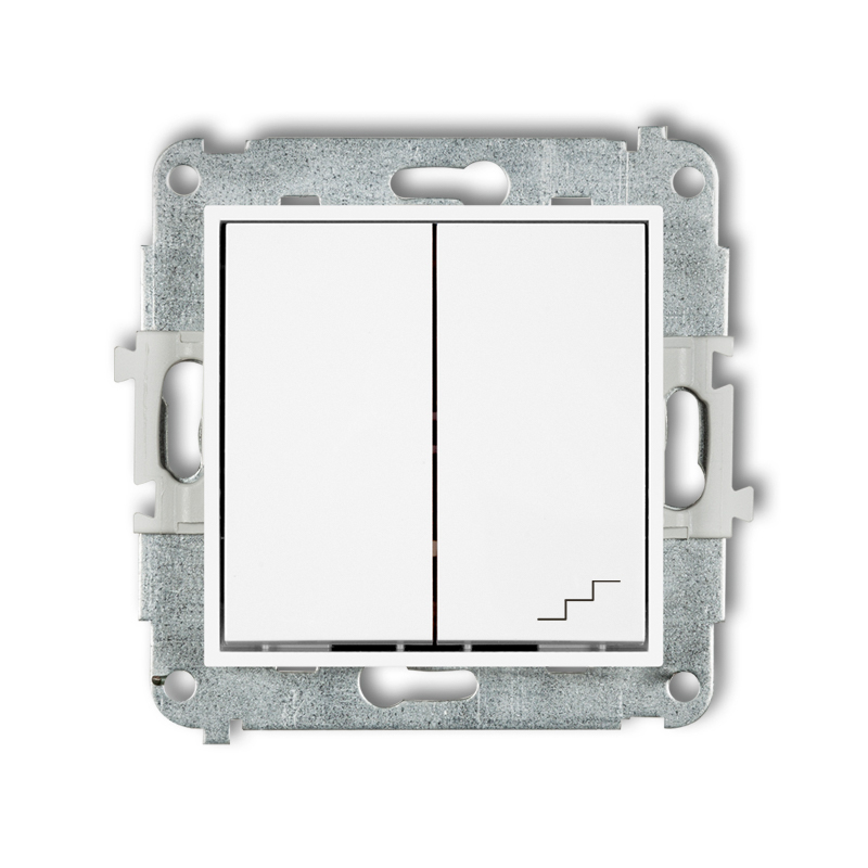 Single pole with two-way switch mechanism