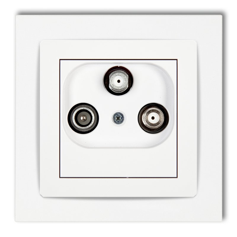 RADIO/TV AND RADIO/TV/SAT SOCKETS