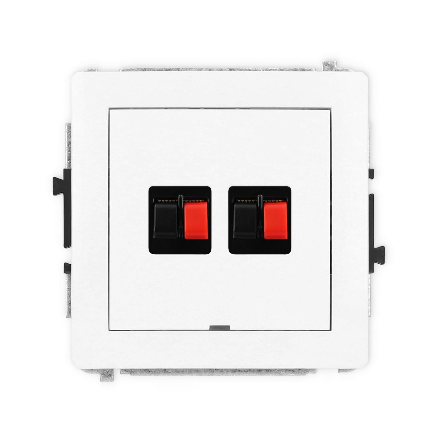 Double loudspeaker socket (2mm) mechanism, without description field