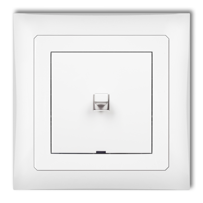 American-style two-way switch (single push button without pictogram)