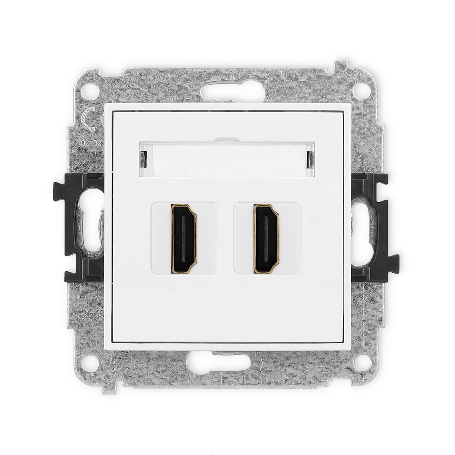 HDMI 2.0 double socket mechanism