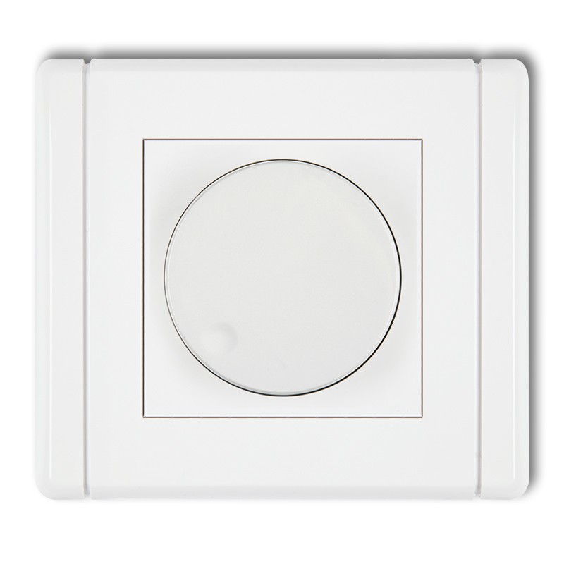 Electronic dimmer push-rotary mechanism for LED lamps