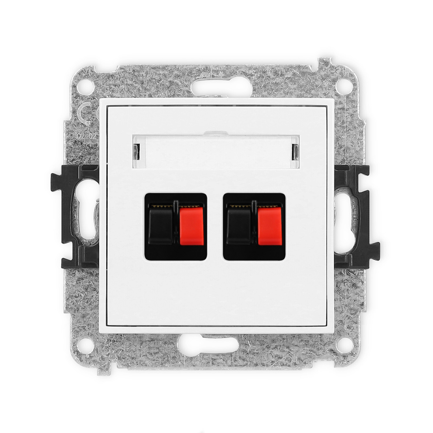 Double loudspeaker socket (2mm) mechanism