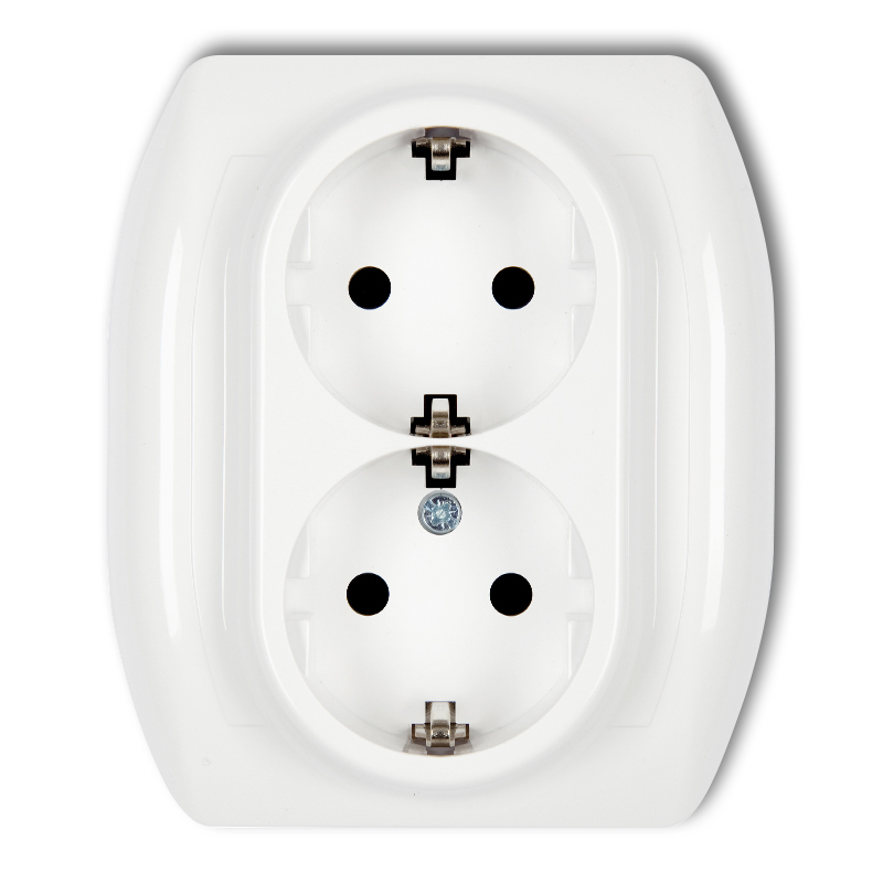 Doppelsteckdose Schuko Mechanismus – Karlik