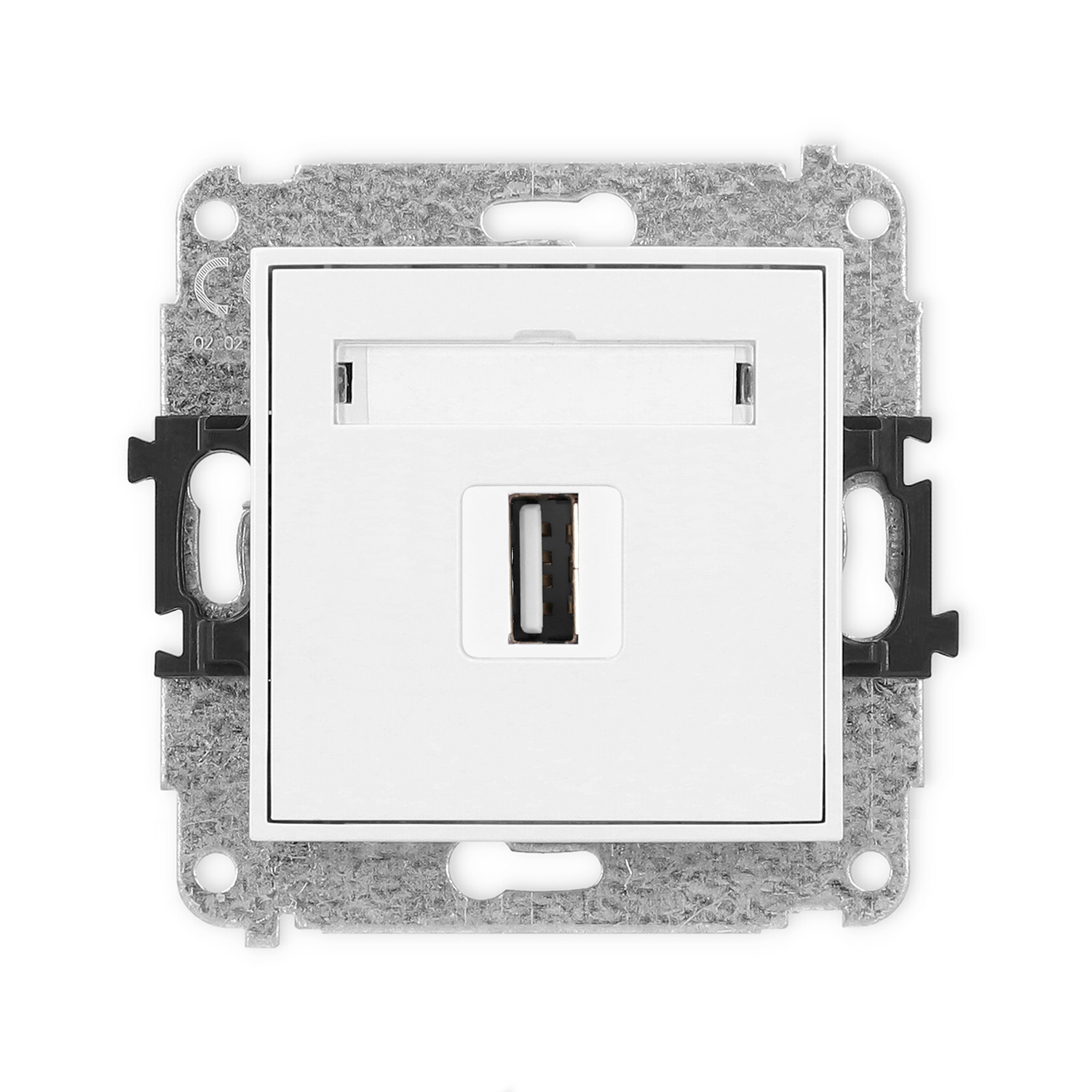 USB A-A 2.0 single socket mechanism