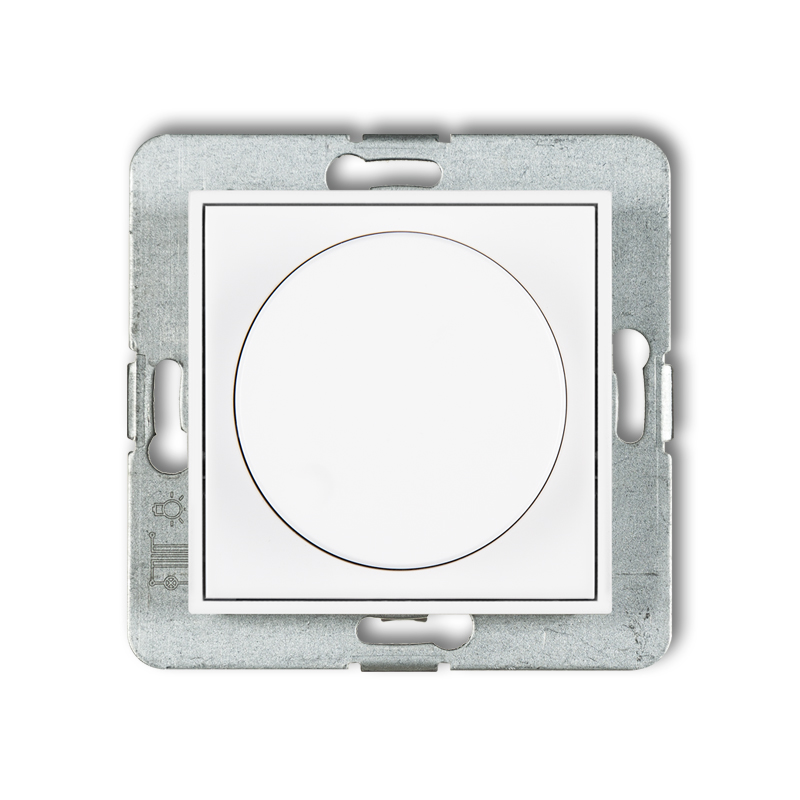 Electronic dimmer push - rotary mechanism for LED lamps