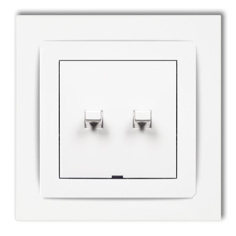 American-style roller blind switch