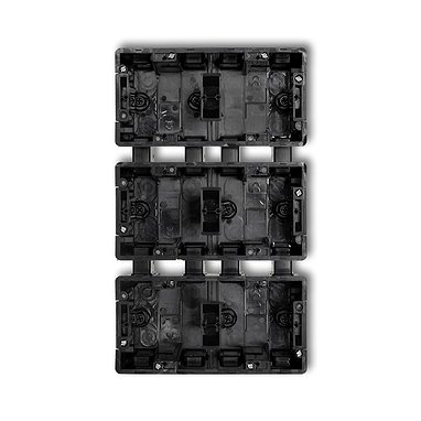 DECO_Puszka instalacyjne podtynkowa modułowa 6-krotna (2 poziom, 3 pion)
